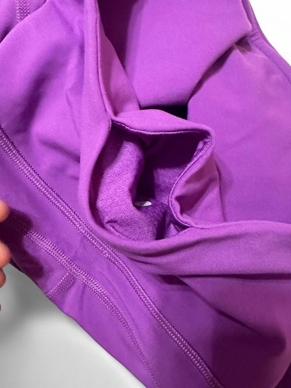 Lululemon groove super high-rise flared nulu leggings in moonlit magenta size 2 - Picture 5 of 6